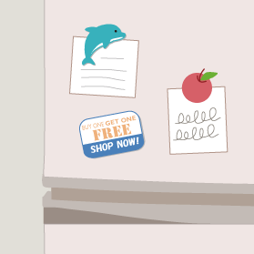 エモーションコードで頭部に磁石(磁気)をあてるエリア